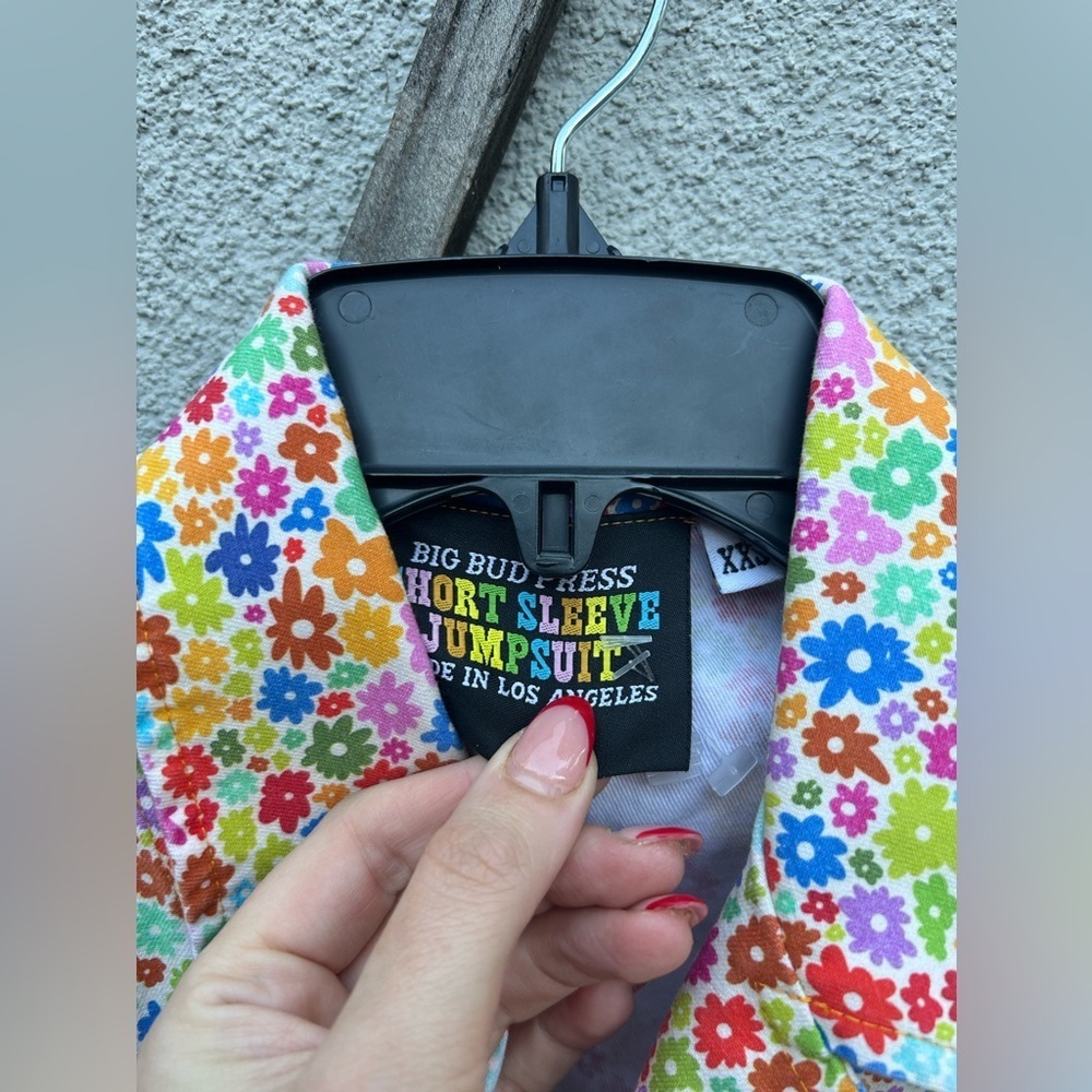 Big Bud Press Blossom Short Sleeve Jumpsuit - Picture 5 of 10